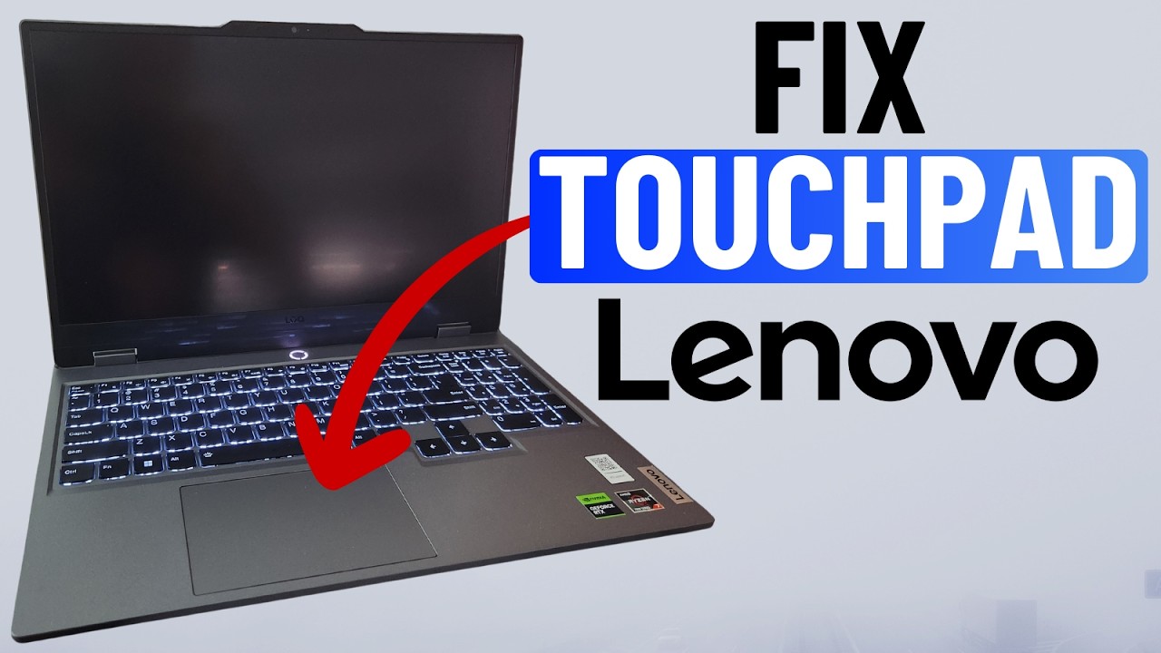 Fix Lenovo Laptop Touchpad Not Working (Windows 10 and 11)