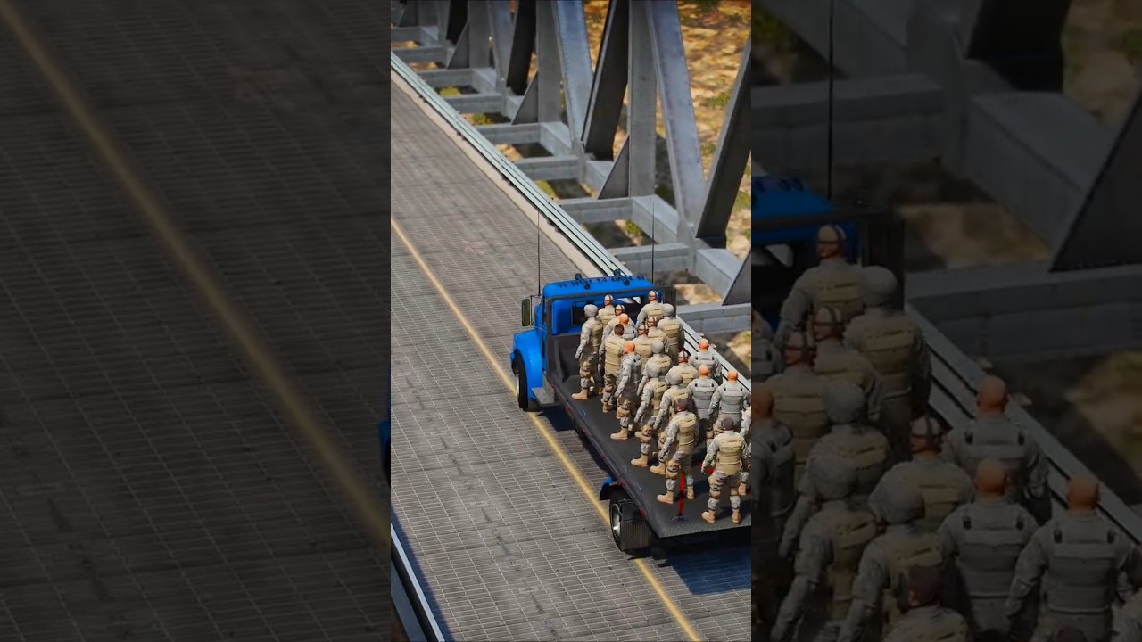 Truck Full of Hulks Entering the Military Base | GTA 5