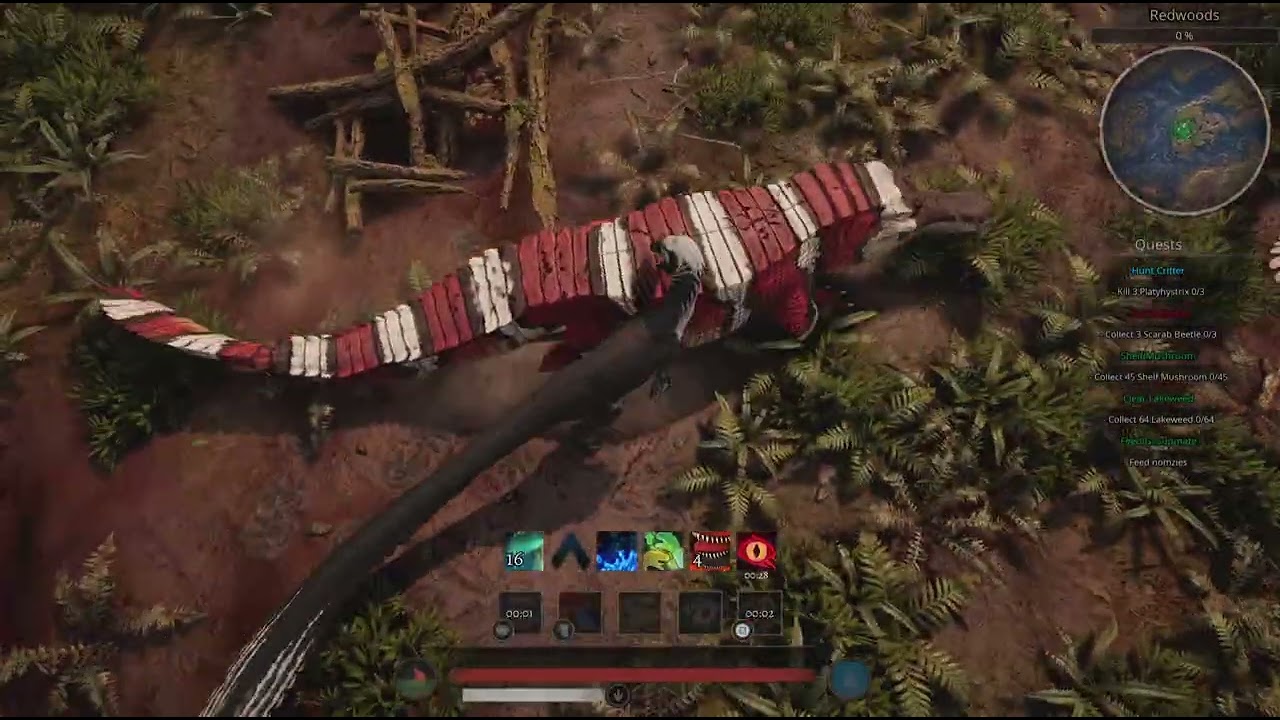 Moonfang and the Flock: Candy Cane Sarco 