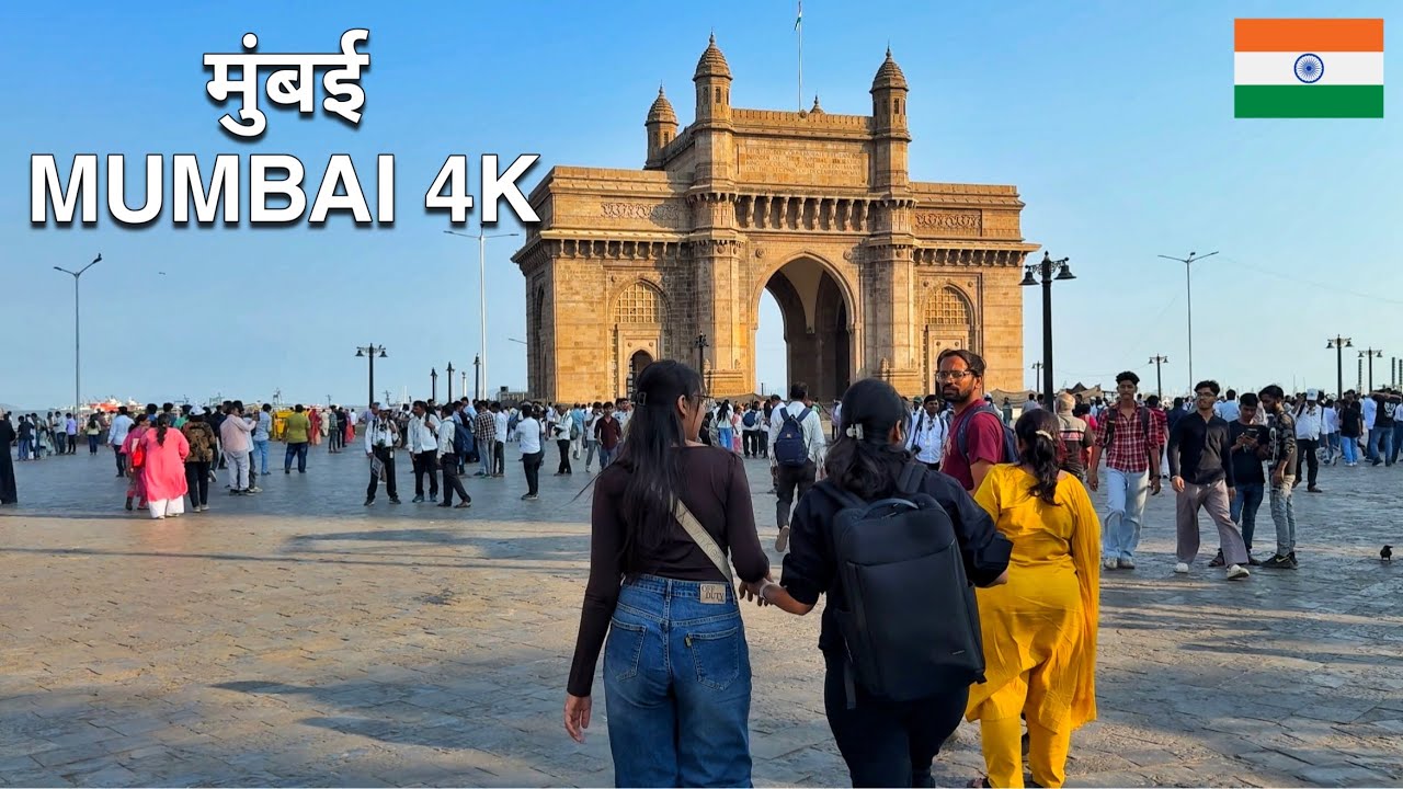 4K Walking in Colaba, Mumbai | Gateway of India Evening Walk 2026 