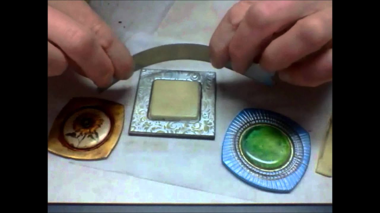 How to create the look of textured bezels using the All-In-One CaBezel molds.  March 3 2012