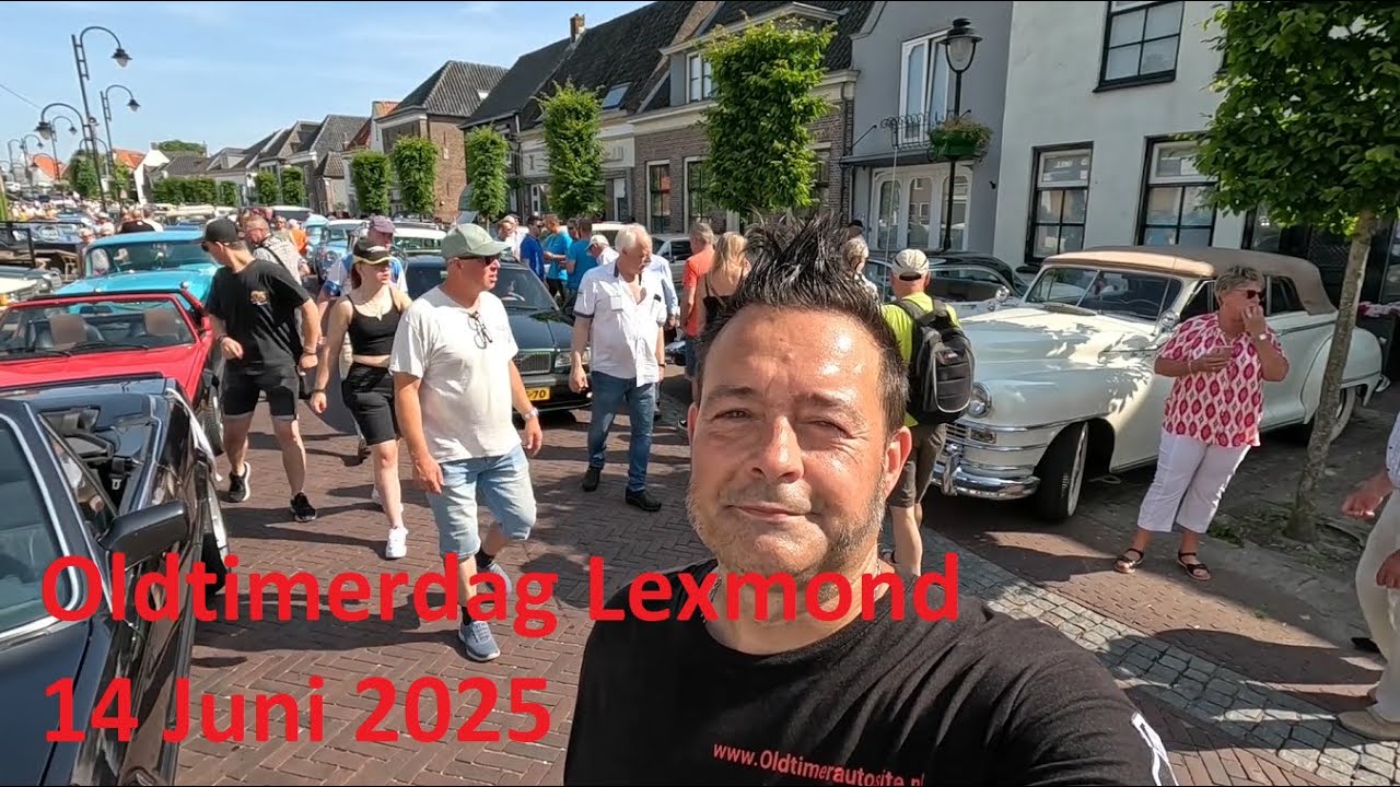 Oldtimerdag Lexmond 14 Juni 2025 rondrit oldtimers klassiekers Youngtimers Bezoeken met Morpheus.