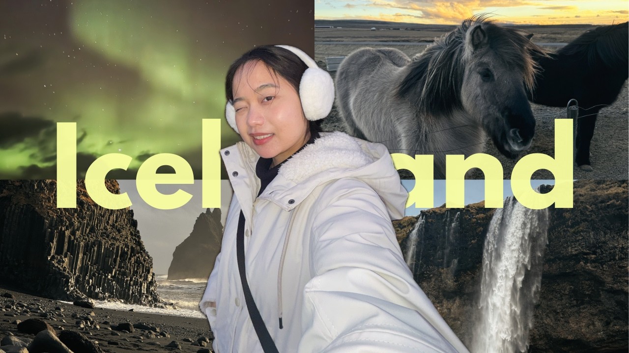 iceland, cực quang, a whole new world 🇮🇸🌋❄︎