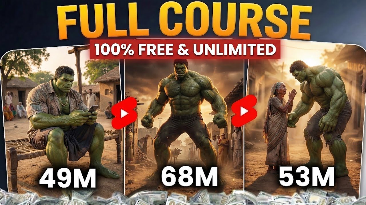 How To Create Perfect HULK AI Videos | Like Deep Animation | AI Video Kaise Banaye FREE 🤑