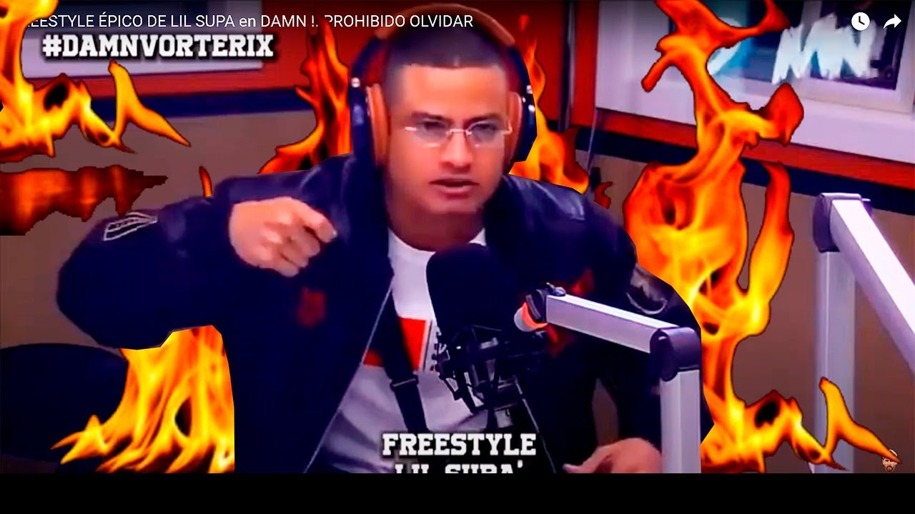 FREESTYLE ÉPICO DE LIL SUPA en DAMN !! PROHIBIDO OLVIDAR 🔥