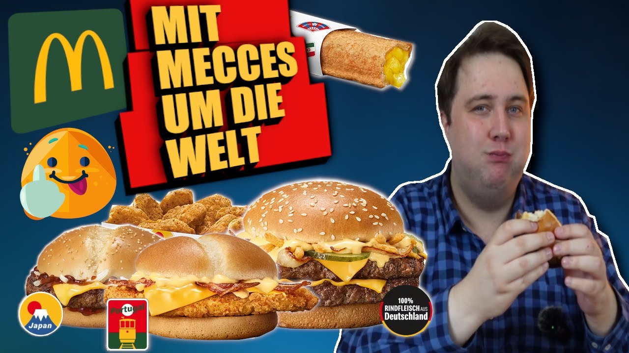 Samurai Mac, Philly Cheese Stack, McCrispy Cheese Bacon - Mit Mecces um die Welt - Phase1 - NEU
