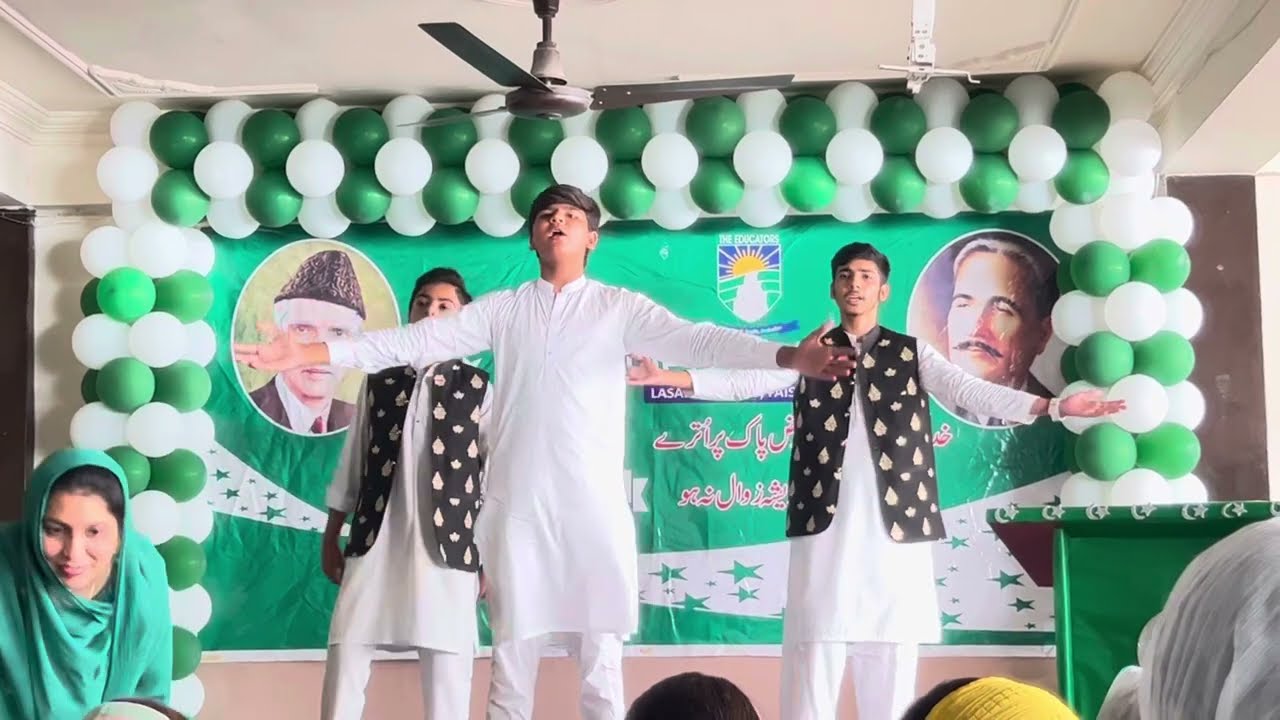 Pakistan Zinda Bad Performance By Boys Of Educators Lasani Campus | On 14 August 2023