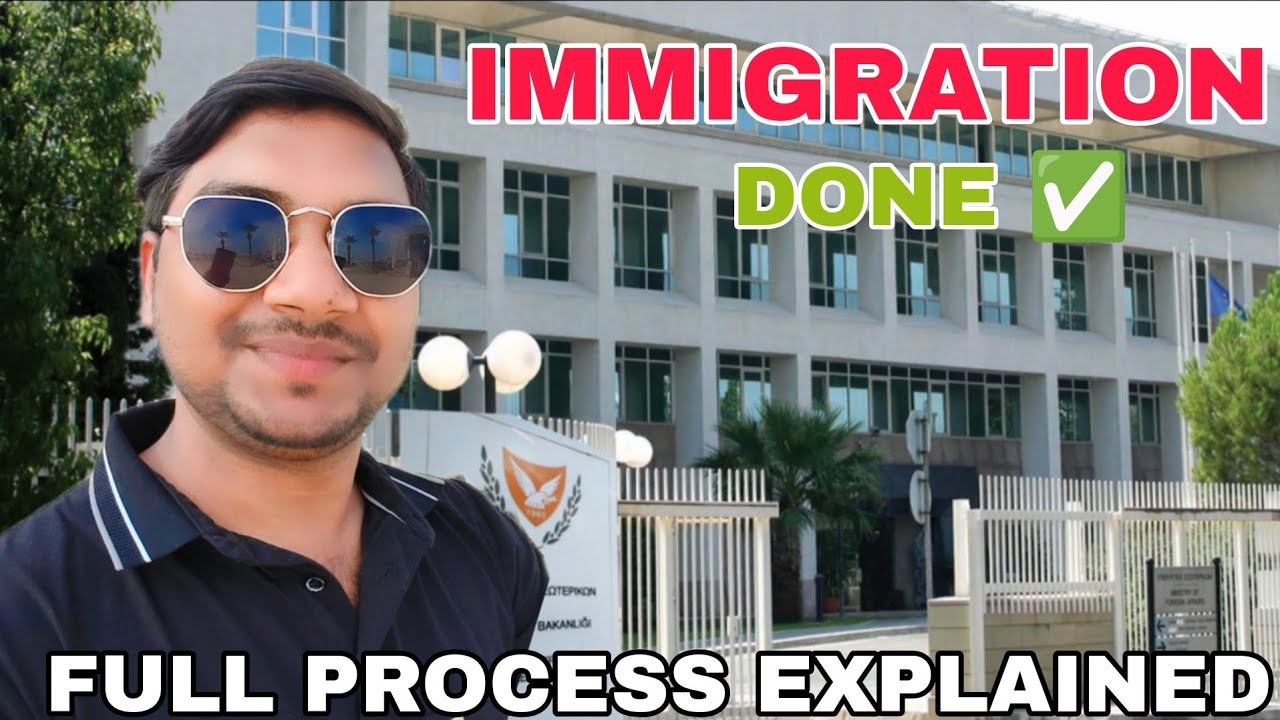 Student immigration in Cyprus full process explained vlog