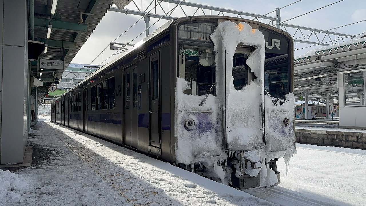 【新発車メロディはまさかのIKST！！】701系 いわて銀河鉄道線直通 滝沢行き 盛岡駅発車(JRE-IKST-021)