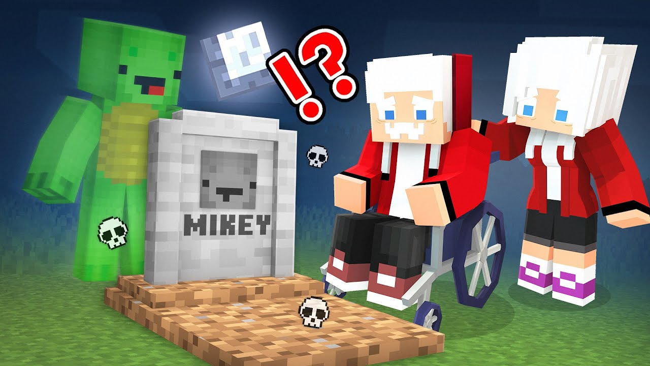 R.I.P Mikey Brave Turtle - Maizen Minecraft Animation