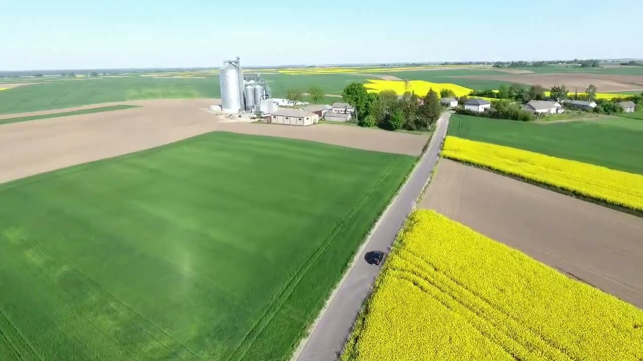 Hrebenne 2023  widok z góry