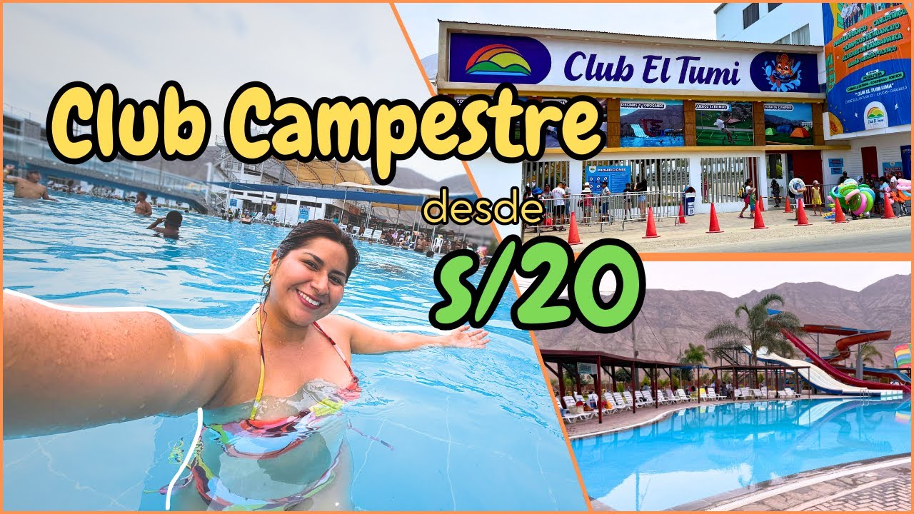 Visitando CLUB CAMPESTRE CON S/20 , ¿Vale la pena ? 🤔🙌| Daniela Mucha