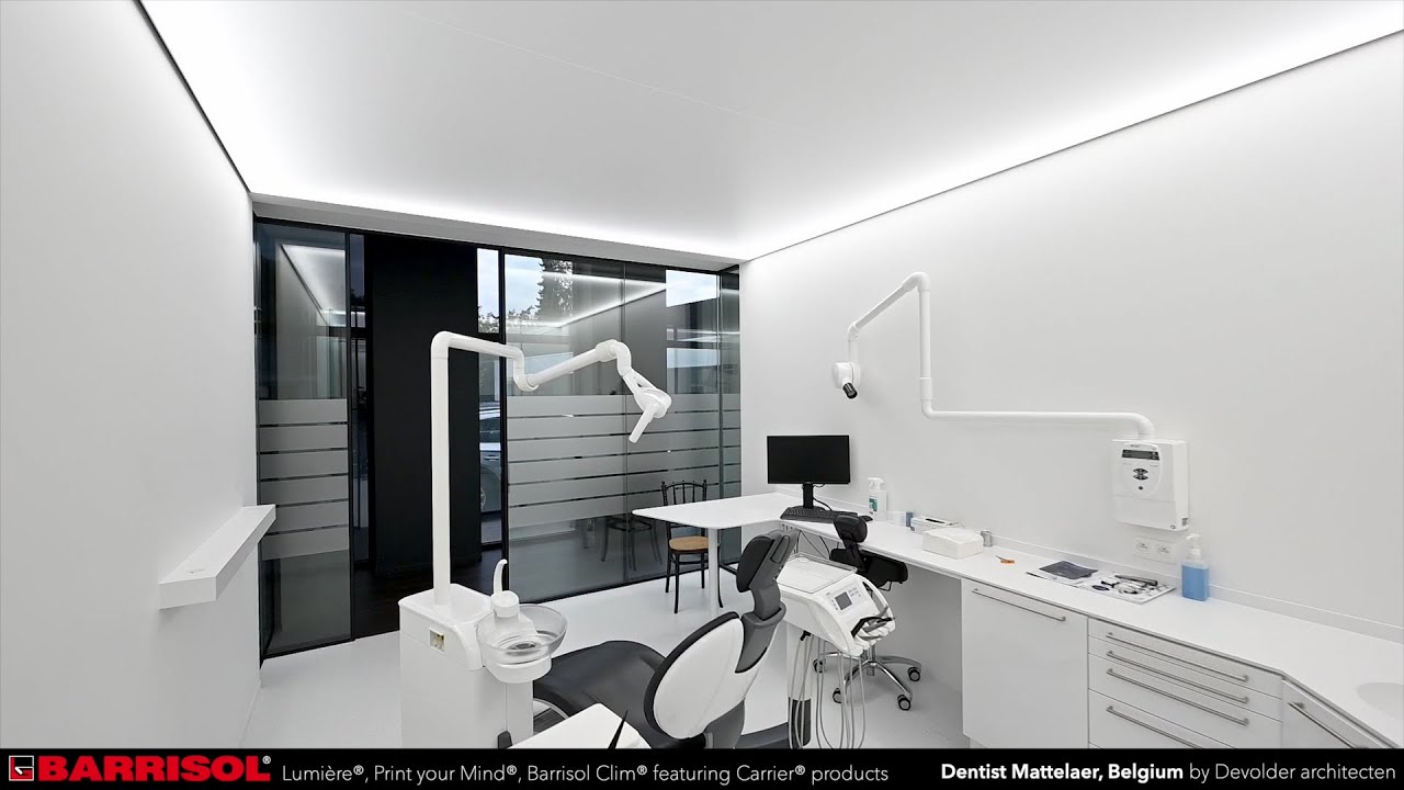 Dentist Mattelaer - Belgium (Barrisol Clim&reg;, Barrisol Lumi&egrave;re&reg;, Barrisol Print your Mind&reg;)