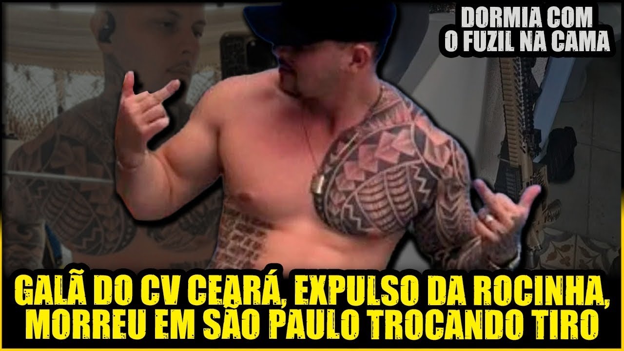 CHEFE DO CV CEARÁ FOI EXPULSO DO RJ MORRE EM SP 