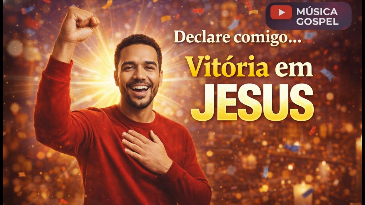 Vitória em Jesus - Louvor Animado de Adoração | Heitor Buarque