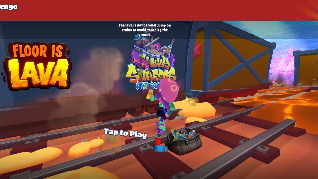 New Floor is Lava Challenge in Underwater 🫧 Subway Surfers No Floor Challenge Underwater 2024