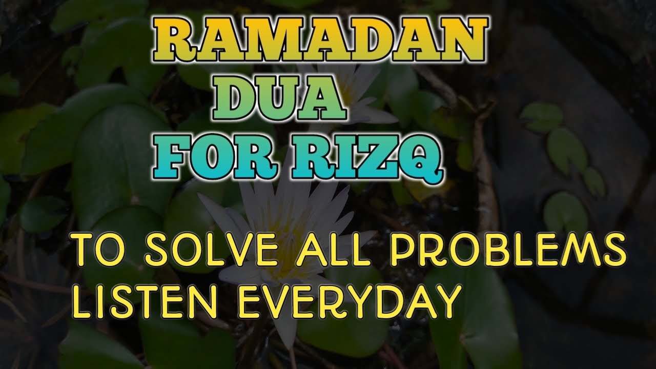 Ramadan dua | powerfull Suplication for mercy, forgiveness & Barakah