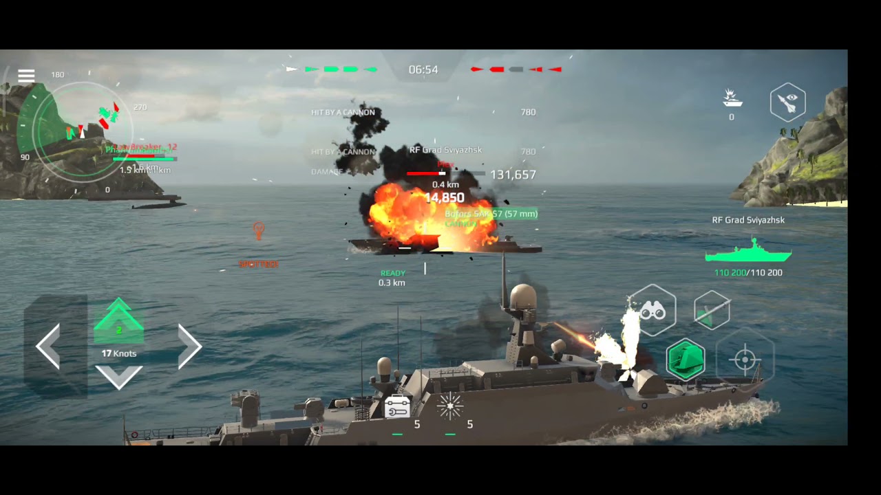 Modern warship 1, battle begins, poco x3