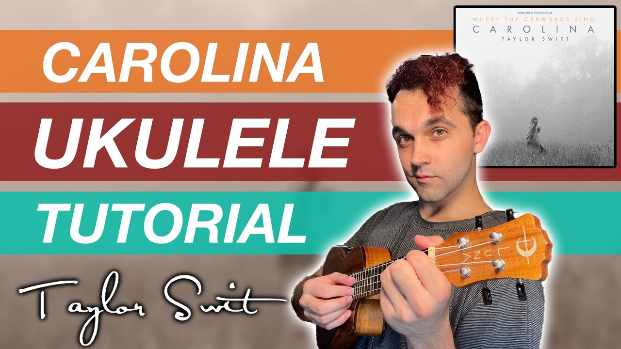 “Carolina” by Taylor Swift | (EASY) Ukulele Tutorial & PLAY ALONG | chord progression + strumming