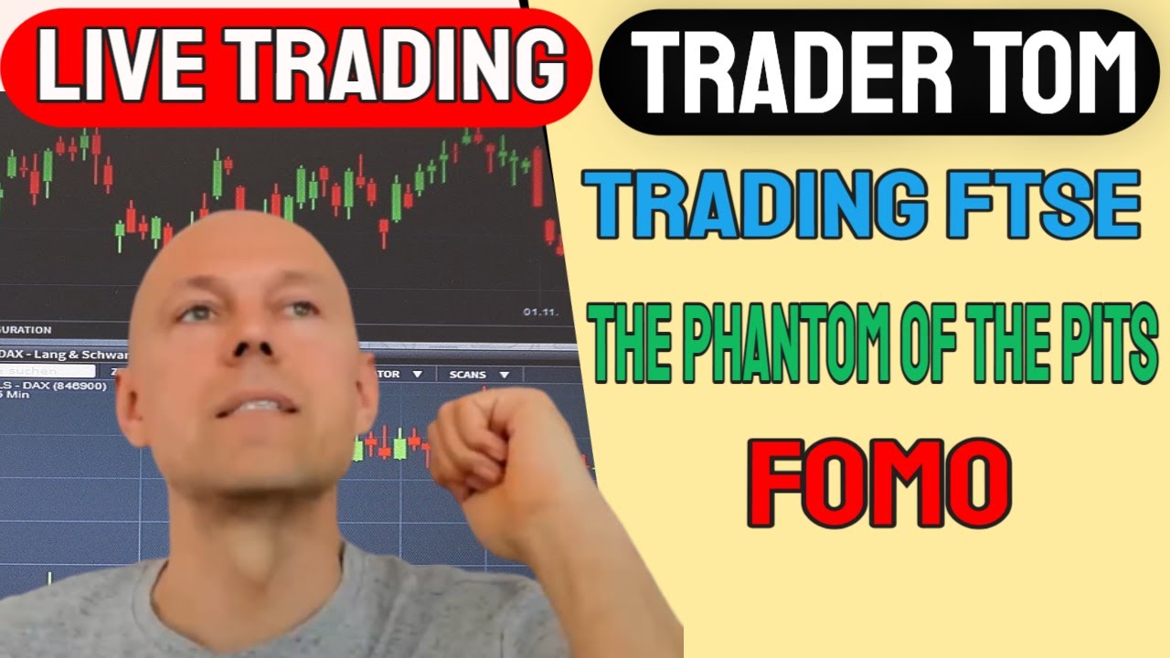 Trader Tom Live Trading - The Phantom of the pits