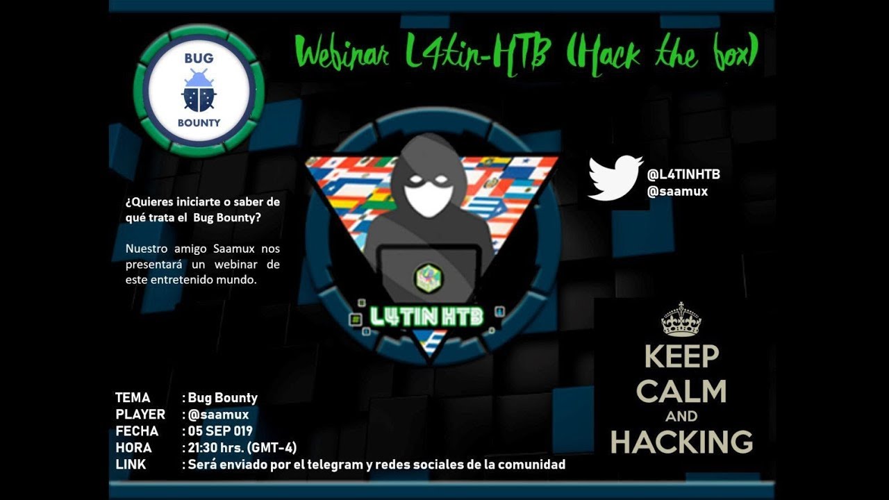 Intro al Bug Bounty by saamux - L4tin-HTB (Spanish - Español)