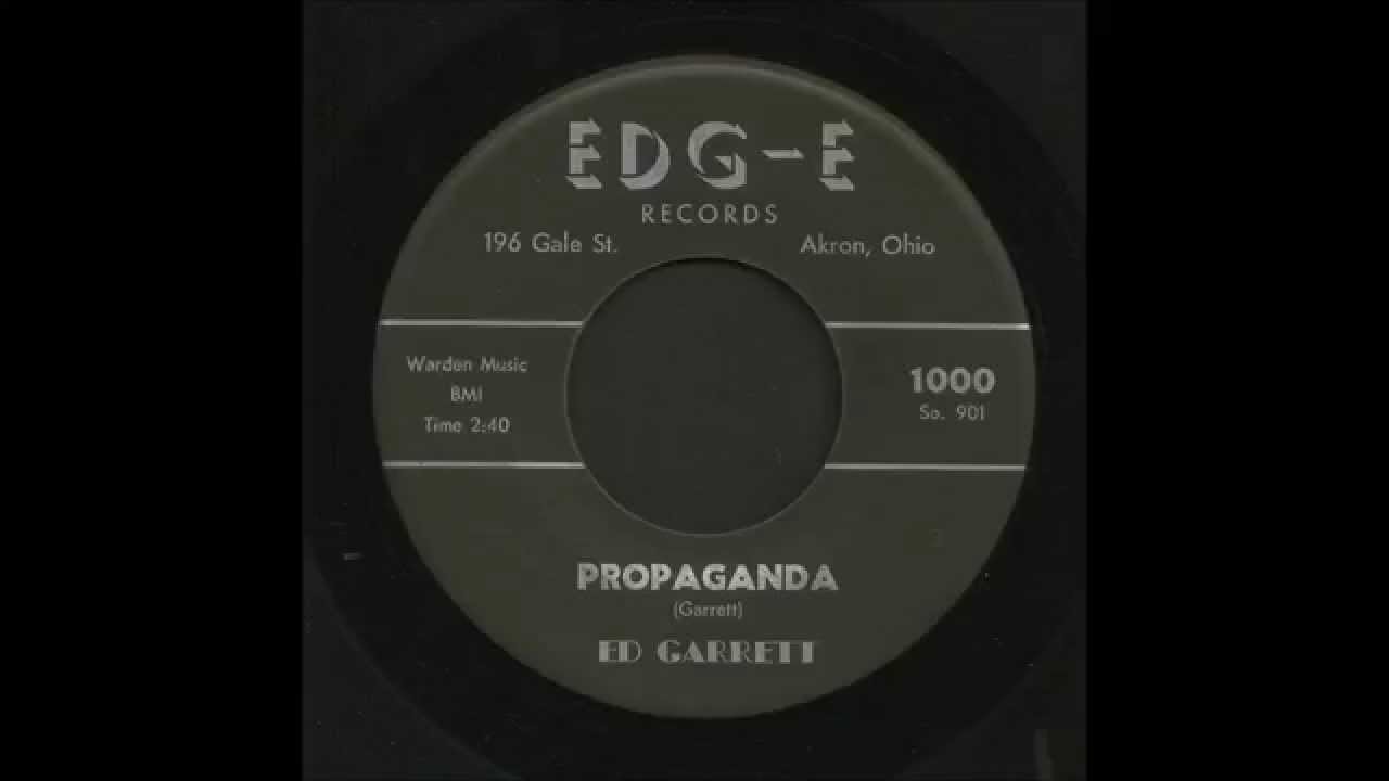 Ed Garrett - Propaganda - Country Bop 45