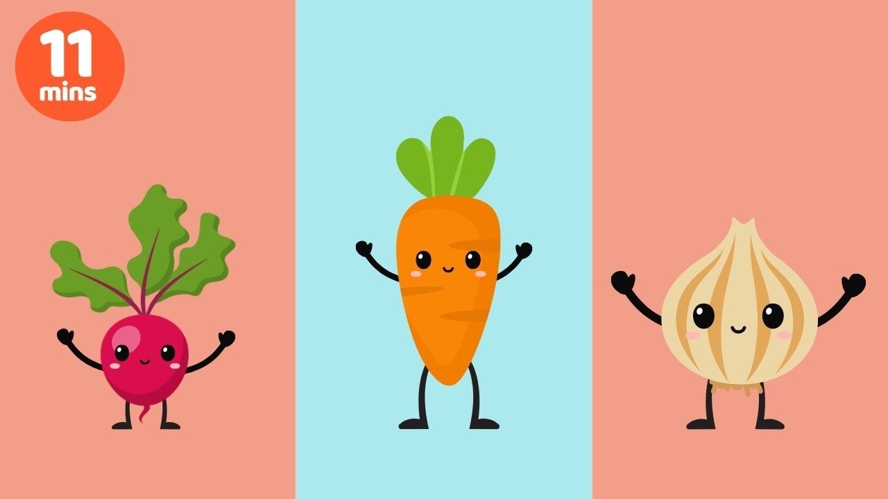 Vegetables in English | Pull Out the Vegetables & Learn Their Names!