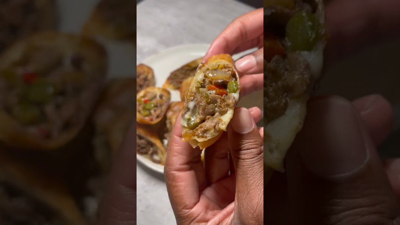 Philly Eggrolls #onestopchop