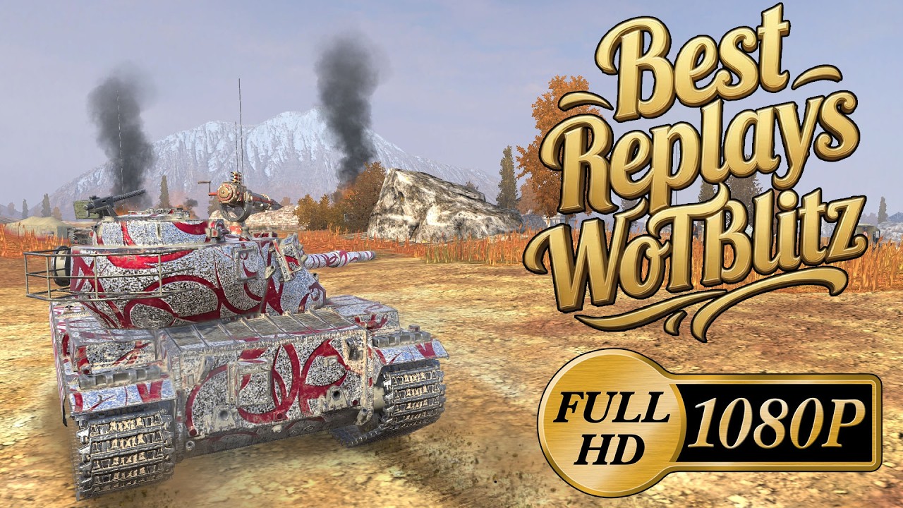 FV215b | 1 vs 3 | Best Replays WoT Blitz