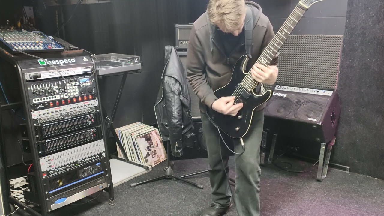 guitar  cover edge of sanity  //crimson 2  ..плюс  мое соло на 9  мин