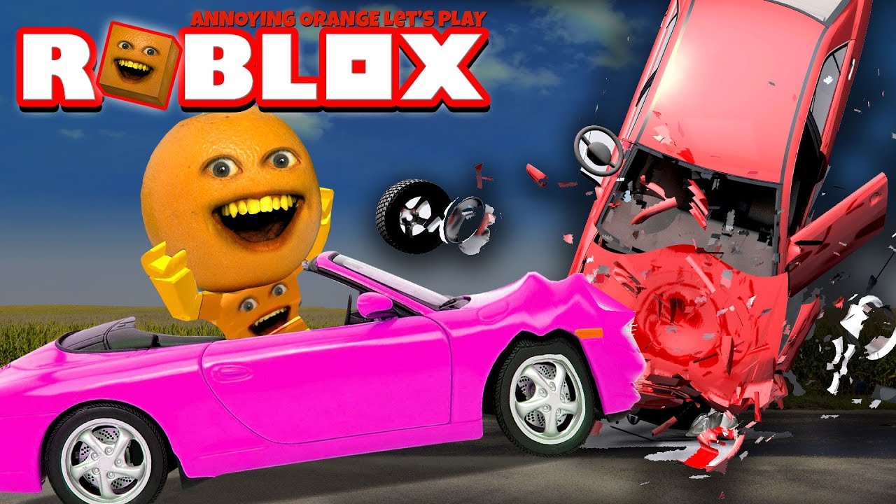 Roblox: СИМУЛЯТОР АВТОКАТАСТРОФ! [Играет надоедливый апельсин]