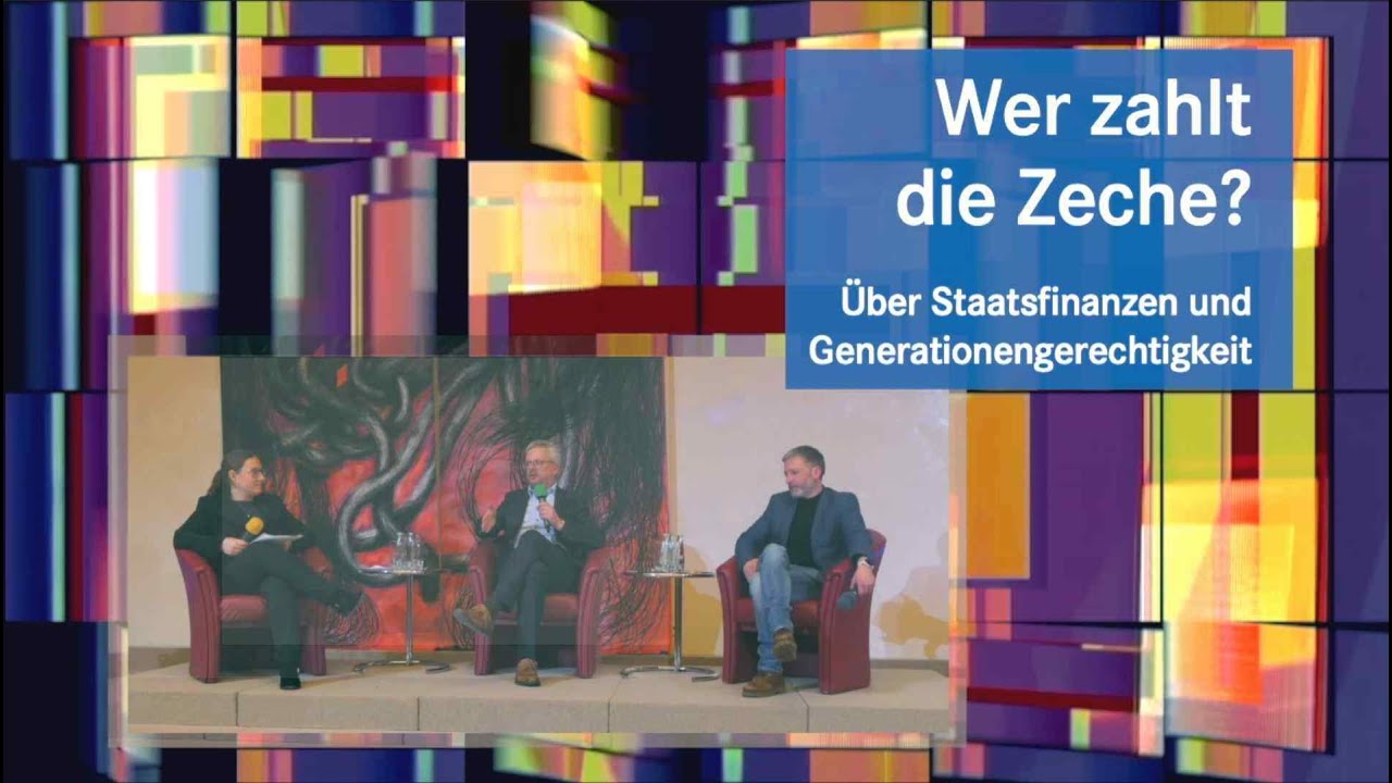 Gespr&auml;ch zum Thema 'Staatsfinanzen und Generationengerechtigkeit'