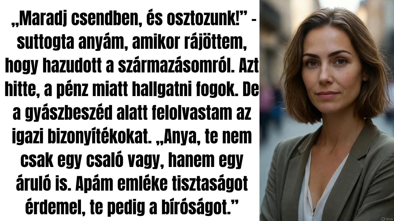 Anyám eltitkolta, hogy nem az apám nevelt fel, hogy megkapja az örökséget – A temetésen fedtem fel..