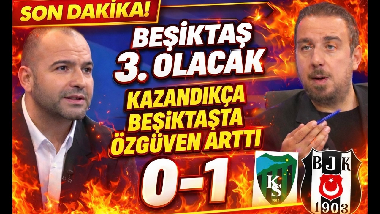 Ben Kocaelispor 0-1 Beşiktaş Sercan Dikme Fırat Günayer Yorumu:Beşiktaş 3. Olacak