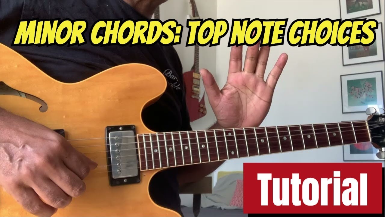 🎸  Guitar practice | Guitar Tutorial: Top Notes on A Minor Chords for Chord Melody & Comping