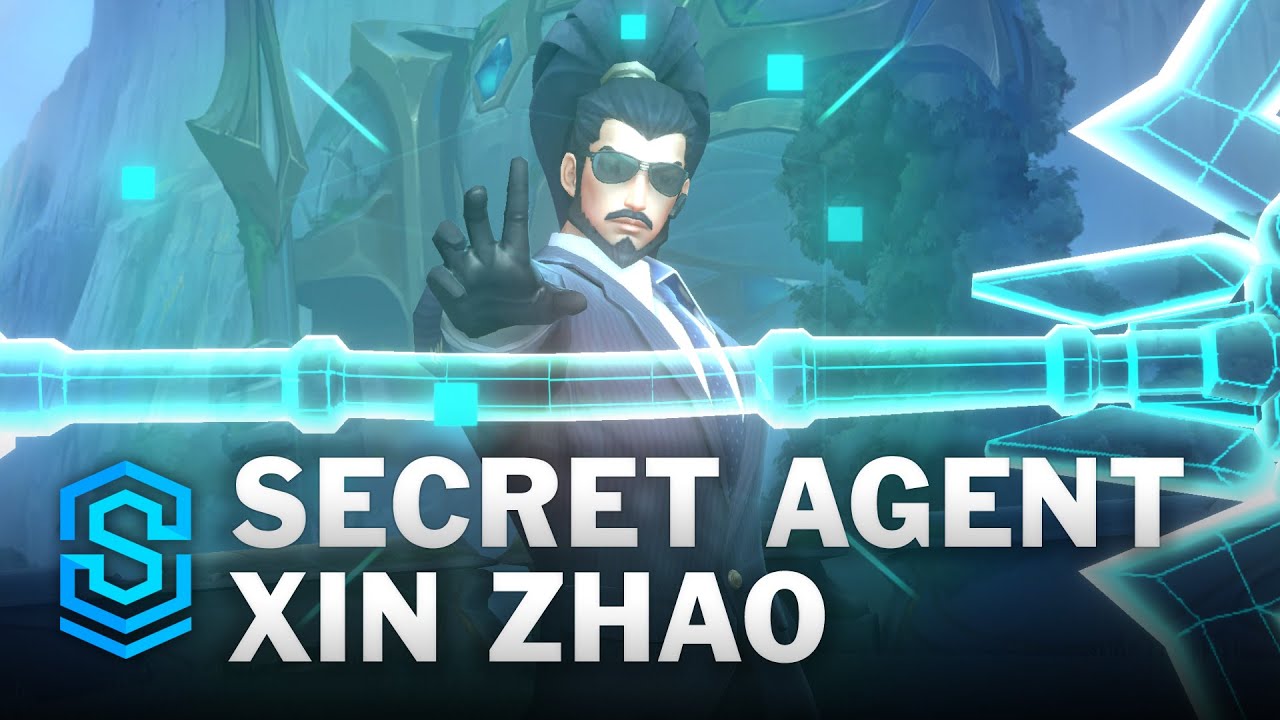 Secret Agent Xin Zhao Wild Rift Skin Spotlight