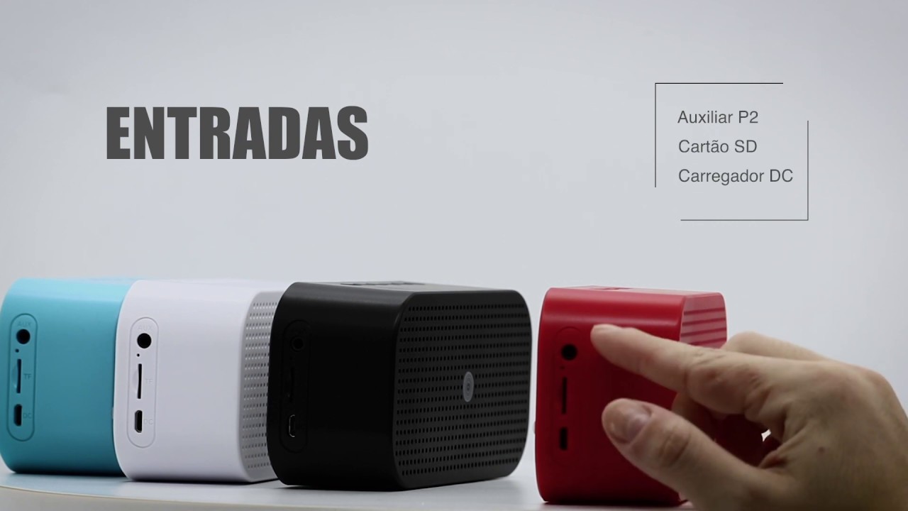 #TUTORIAL CAIXA DE SOM BLUETOOTH RADIO RELOGIO S5