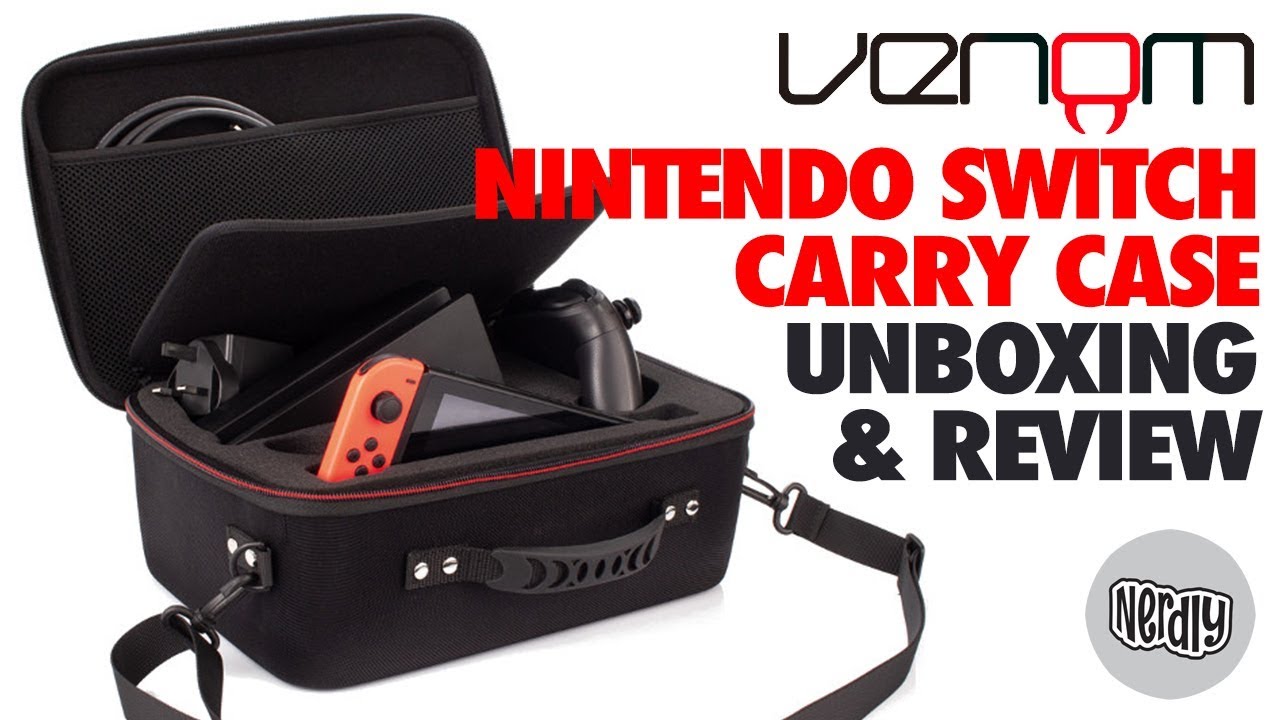 Unboxing: VENOM Nintendo Switch Carry Case