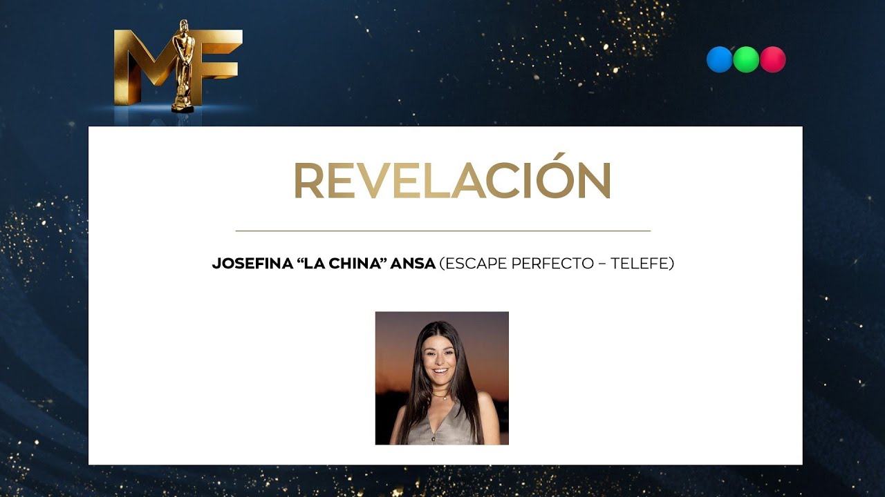 Josefina "La China" Ansa: Mejor Revelación - Martín Fierro 2024