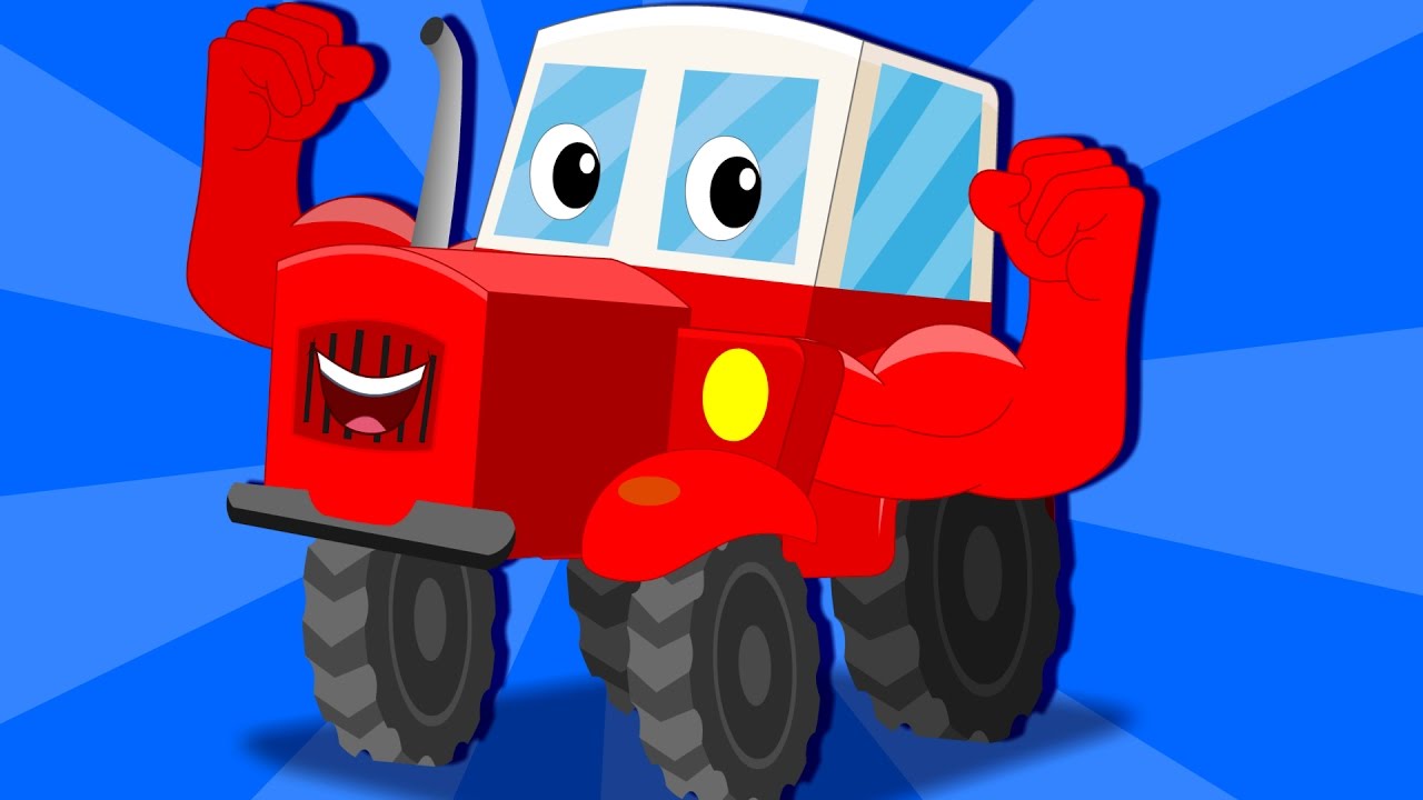 Ralph and Rocky | Tractor Song | video for kids