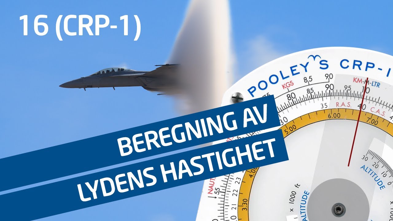 16 (CRP-1) Beregning av lydens hastighet
