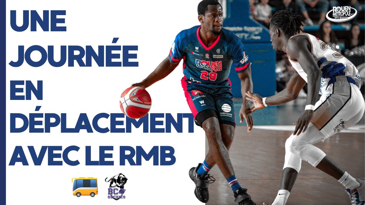 Une journée avec les joueurs pros du Rouen Métropole Basket !