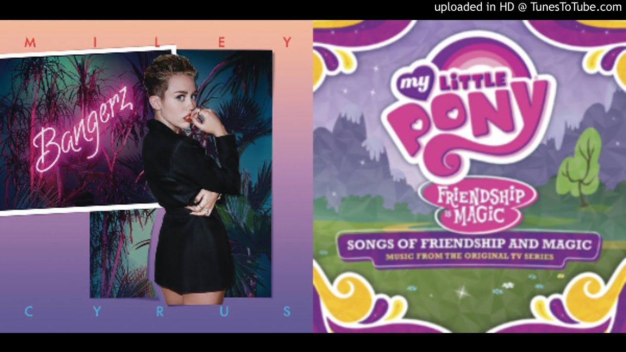 [Mashup] My Little Pony vs Miley Cyrus: We Can't Stop Smiling