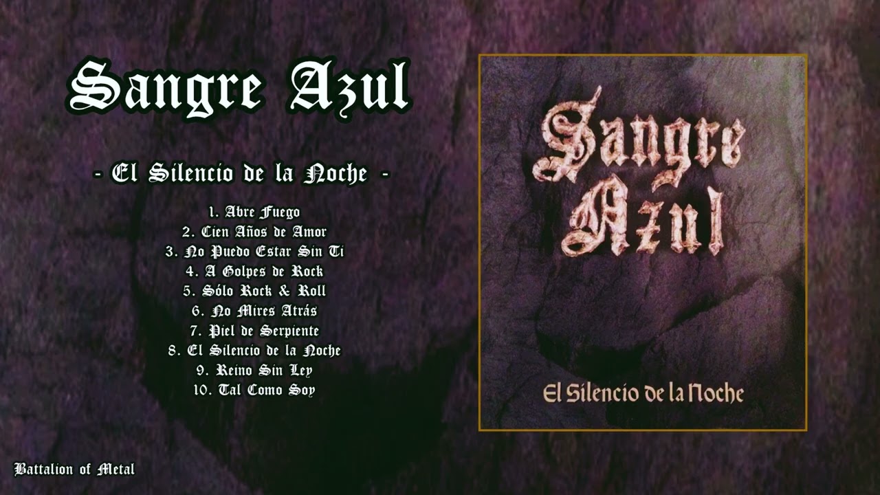 SANGRE AZUL - El Silencio de la Noche (FULL ALBUM) Spain
