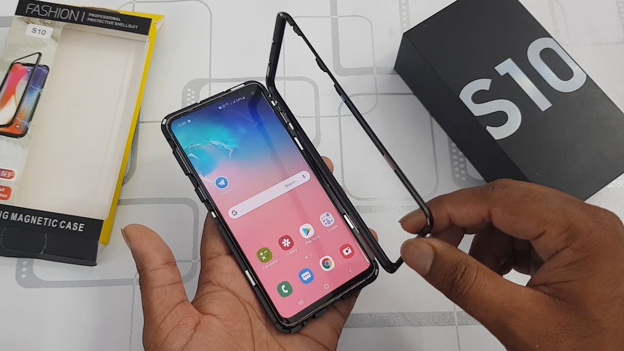 Samsung S10 plus Magnetic Case & Cover Best Fit & Protection