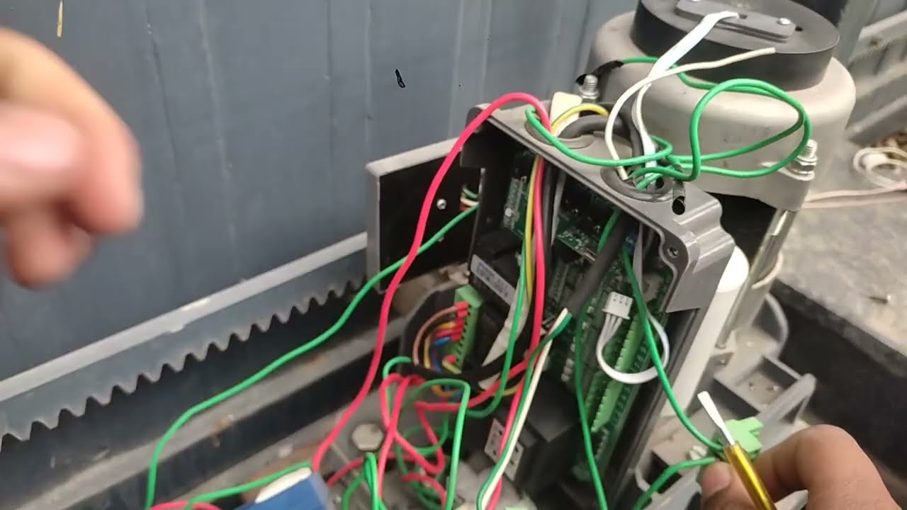 How to repair gate motor pcb.गेट मोटर का पीसीबी कैसे रिपेयर करें