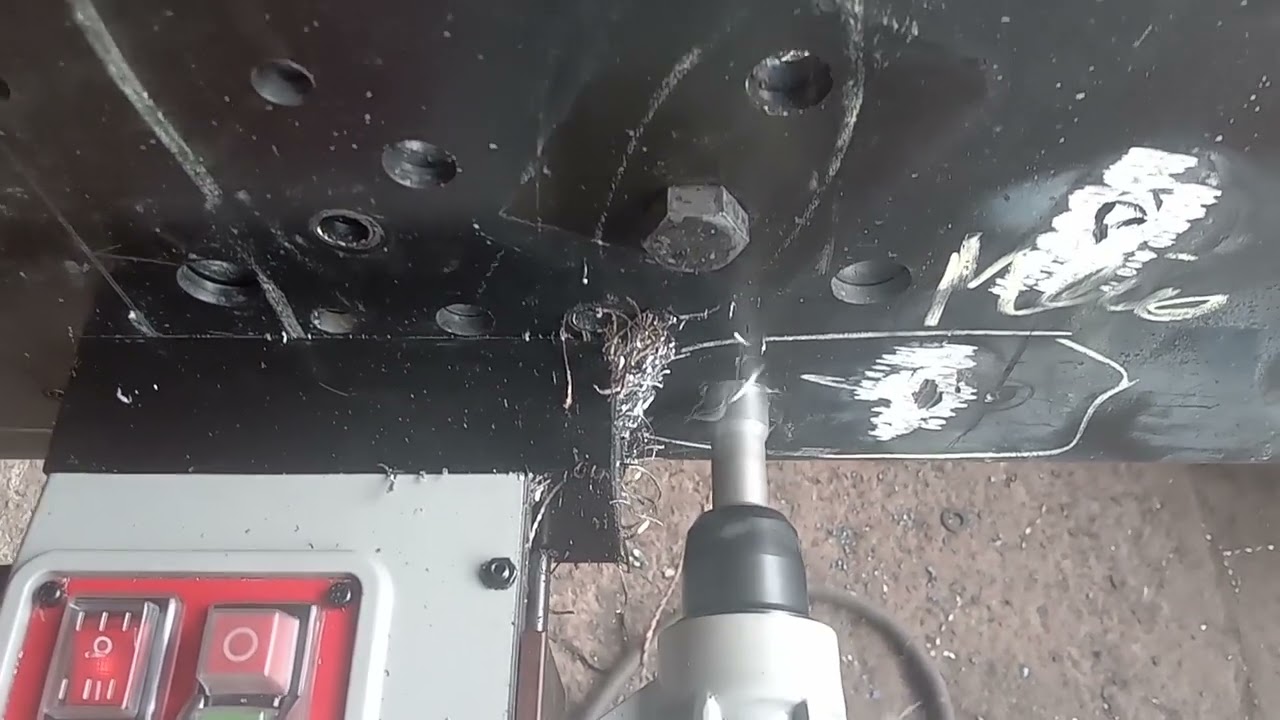 furadeira de base magnética / dong cheng / será que presta ?
