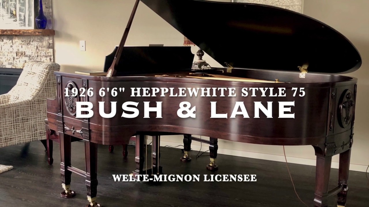 Bush & Lane Welte-Mignon Licensee - Rachmaninoff's Prelude in C# Minor