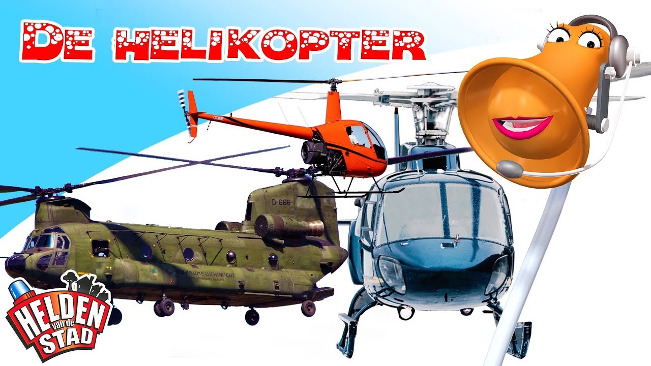 De Helikopter | Alles wat rijdt en vliegt |  Helden van de Stad |  Nederlands |