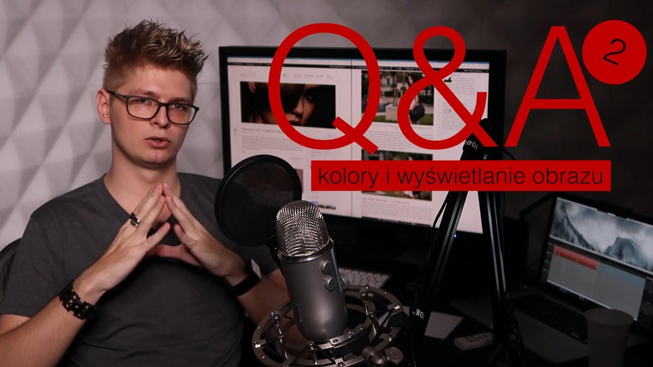 Q&A #2 - kalibracja Spyderem, kolory, niebieski ekran laptopa itd.